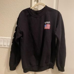 Pacsun NASA crew neck sweatshirt, size s